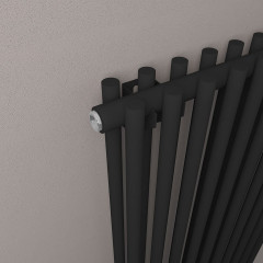 Murano 600 x 1000mm Radiator - Matt Black