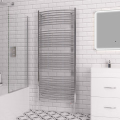 Curved Biava Multirail 1720 x 750mm - Chrome